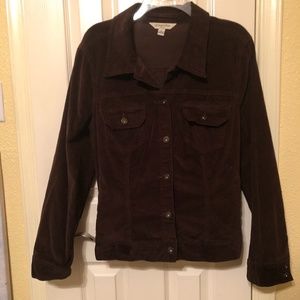 Brown Corduroy Shacket - XL